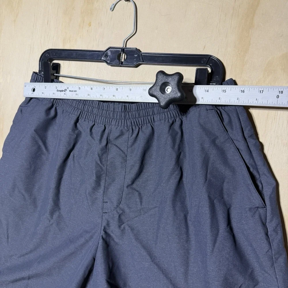 Hill City Active Shorts Men's Large Gray Stretch Athletic Training Casual L